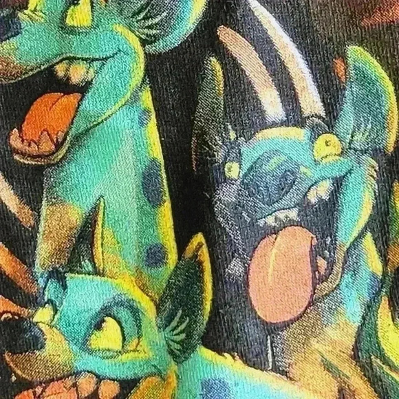 Mufassa Scar Disney Men's The Lion King Good Vs Evil Movie Scene T-Shirt SZ M - Picture 9 of 9